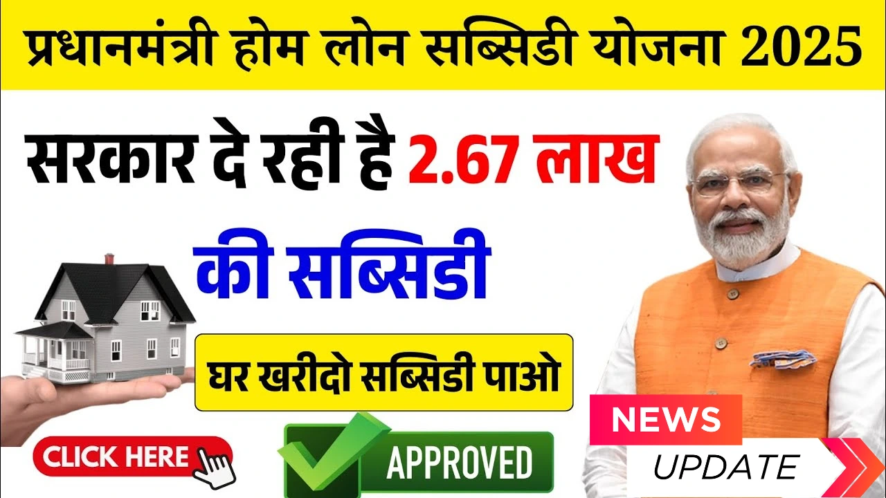 PM Home Loan Subsidy Yojana