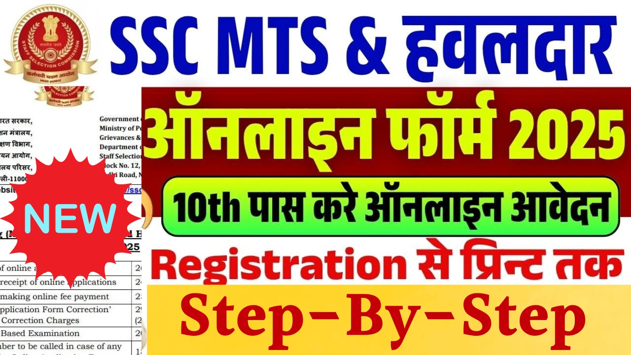 SSC MTS Vacancy 2025